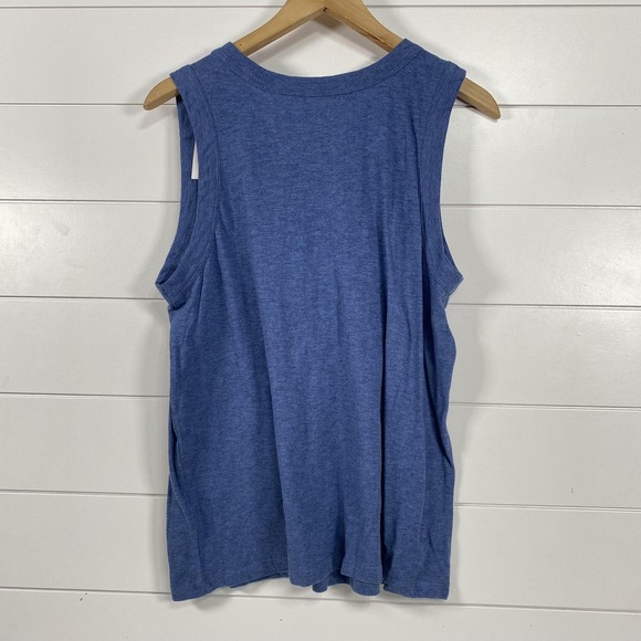 LOFT Outlet Shirt Womens Medium Le Soleil La Mer Muscle Tank Sun Beach Graphic - Picture 3 of 8